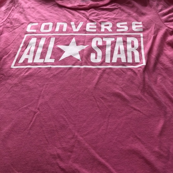 CONVERSE All Star size small pink shirt. - Picture 4 of 5